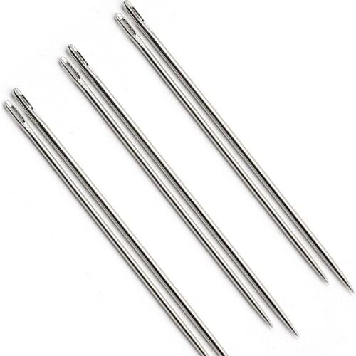 Jewelry micro-inlaid steel needles paper-covered needles embroidery needles small eye needles traditional old steel needles