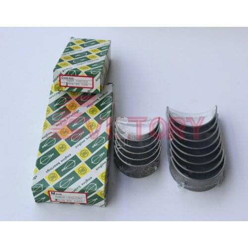 Yanmar 3D66E 3TN66E 3TNE66 overhaul gasket kit + main conrod con rod bearing set