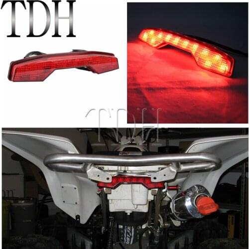 Red LED ATV Quadsport Taillights Brake Stop Light Rear Lamp for Suzuki LTR450 LTR 450 All Year