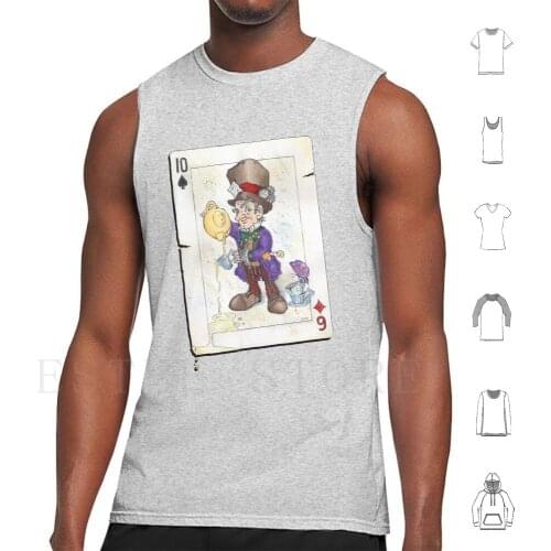 The Tank Tops Vest Cotton Alice In Tea Tea Time Alice