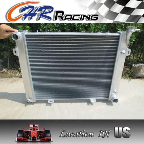 NEW Aluminum Radiator for Jeep Grand Cherokee 5.2L 5.9L V8 1993-1998 2 rows 40mm