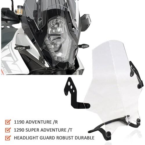 Motorcycle Front ​Headlamp Headlight Grill Guard Protection Cover Protector For KTM 1190 ADVENTURE 1290 SUPER ADVENTURE T
