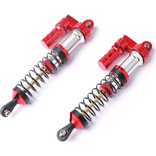 RCTOYFUN NEW CNC Oil Not Filled 110mm Billet Machined Piggyback Shock For 1/10 RC Crawler Axial SCX10 TRX4 Tamiya CC01 Car Truck