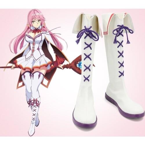 Redo of Healer Freia Cosplay Shoes Boots Halloween Costume Accessory Prop