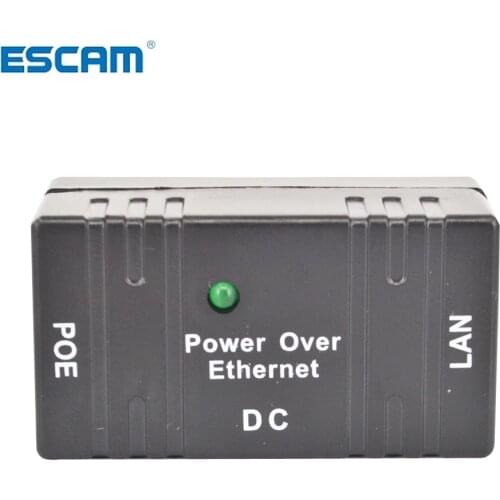 Mini POE Splitter Injector Adapter DC Power Over Ethernet CCTV Accessories RJ45 Passive For LAN Network Surveillance IP Camera