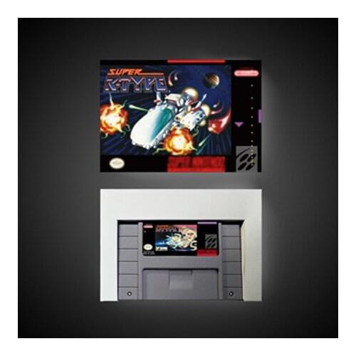 Super R-Type - Action Game Card US Version with Retail Box