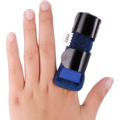 1pc Finger Splint Finger All-inclusive Pain Relief Fracture Protection Brace Corrector Support Adjustable Tape Bandage