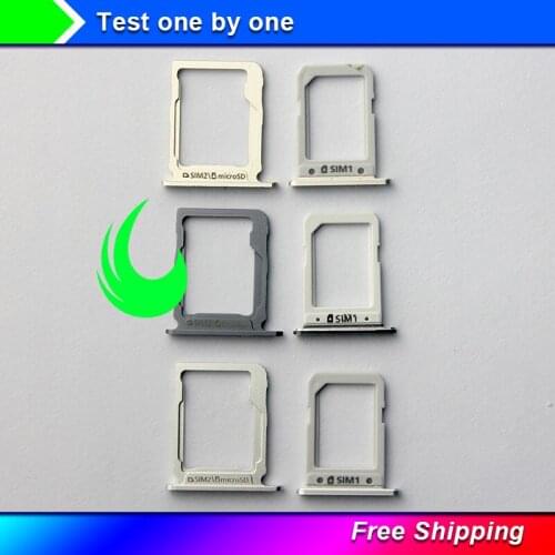 2Pcs/Lot New Original SIM Card micro SD Tray Holder Adapter for Samsung Galaxy A8 A8000 Free Shipping