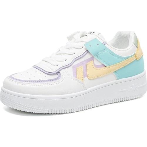 2021 Summer Women Sneakers White Tennis Shoes Canvas Slip on Female Row Shoes Platform Flats Casual Ladies Sport Running Shoes