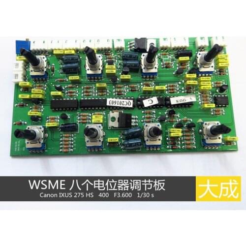WSME 315 AC DC argon arc welding machine eight potentiometer adjustment panel adjustment panel