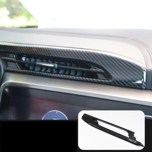 Car Center Console Air Vent Outlet Frame Chrome Cover Sticker for Chery Tiggo 8 2018 2019 2020 2021 Accessories Auto Styling