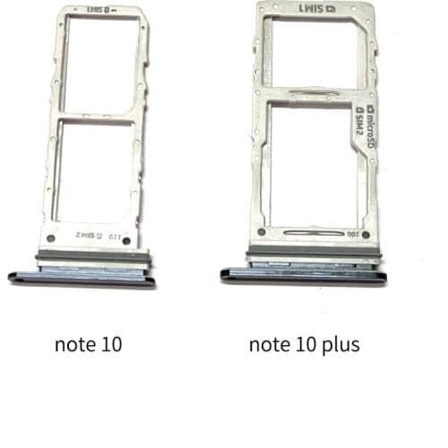20pcs For Samsung Galaxy Note 10 N970 Note 10 5G Note 10 Plus N975 SIM Card Tray Slot Holder Dual sim