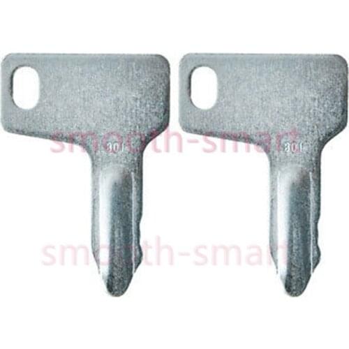 For Yanmar 301 (Set of 2) Excavator Key, Excavator Grader Dozer,For Yanmar parts