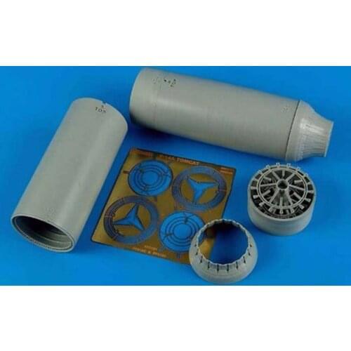 F-14A Resin tail spray, open and close, with field 1:32