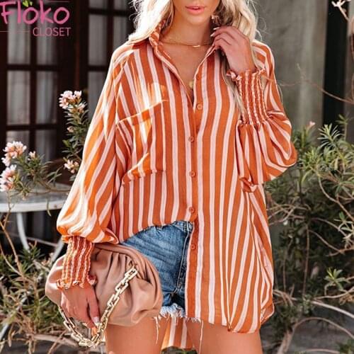 FlokoCloset Womens Long Sleeve Shirts