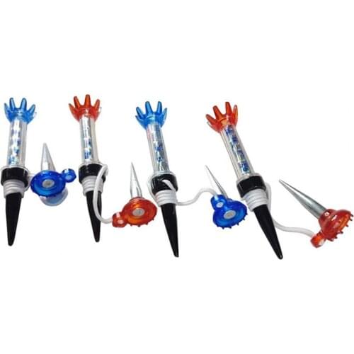 Magnetic Plastic Golf Tee Outdoor Wear-resistant Anti-lost Magnetic 8-claw Golf Tee Ball Nail Accessory Golf Accessory