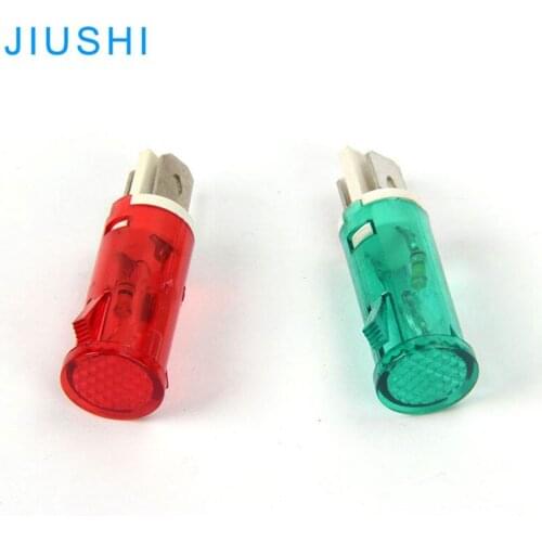 MDX-11A Factory wholesale small 10mm indicator light 12v 24v 220v red green