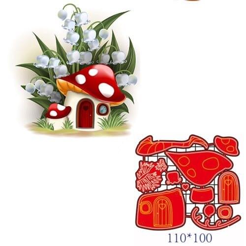 Metal Cutting Dies house DIY Scrapbooking Paper Cards Decorative Craft Embossing