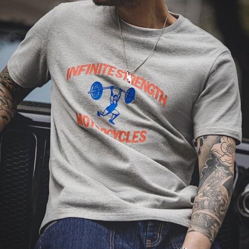 Maden 2021 Summer 210g 100% Cotton Fabric T-shirt Men High Quality Printted Letter Tshirts Oversize Tops New