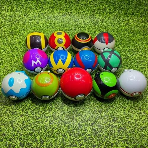 Genuine 7cm PVC Pok Ball Ultra Ball Great Ball Master Ball Dive Ball Action Figure Model Toys Gift for Children