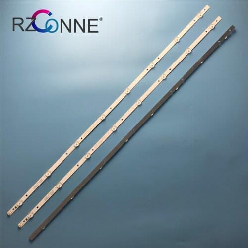 LED backlight strip 8 lamp for Samsung 43'' TV GC43D08-ZC22AG-17 15 23 13 303GC430044 303GC430043 un43j5200af un43j5202