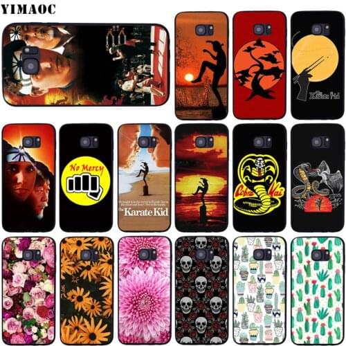 YIMAOC The Karate Kid Case for Samsung Galaxy A7 A8 A9 A10 A20 A30 A40 A50 A70 M10 M20 M30 S10e J6 Plus
