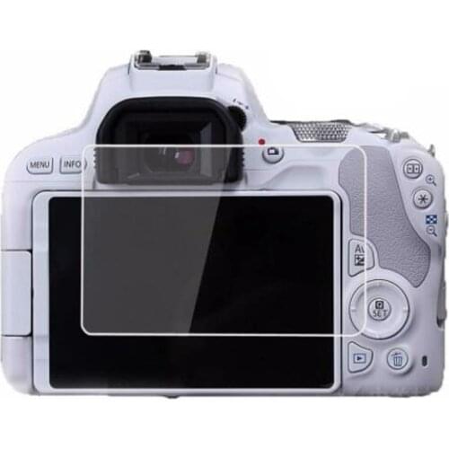 Tempered Glass Protector Guard for Canon EOS 200D Rebel SL2 / Kiss X9 Camera LCD Display Screen Cover Protective Film Protection