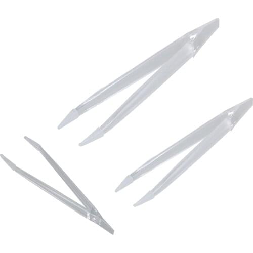 1PCS 3Sizes 8cm/10cm/12.5cm Transparent Remove Stick High Quality Tweezers Lens Accessories