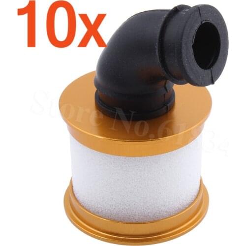 10Pcs/Lot HSP 04104 Alum Air Filter For Nitro Enigine Parts 1:10 RC Model Car Upgrade Parts Himoto Redcat