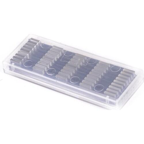 10Pcs Reversible Carbide Planer Blades 82mm x 5.5mm For HSS Soft Hard Woods Ply-wood Board Cutting Woodworking Tool