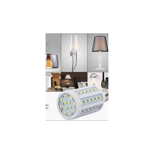 50pcs/lot DC12v 7w 10w 15w 18w 25w 30W E27 B22 E14 12v led corn bulbs smd 5730 LED corn light warm/cool white free shipping