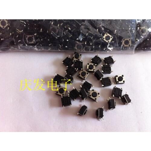 Brand New Genuine 6*6*4.3mm SMD Foot Button Switch Tact Switch Micro Switch 6*6*4.3