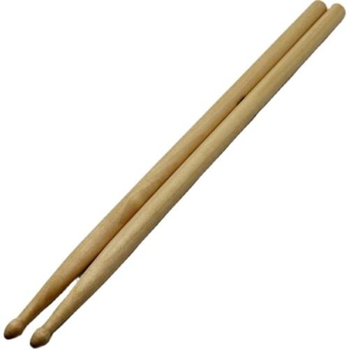 5A Drum Stick Maple Beach Wood Stick Drumstick 6 Pairs