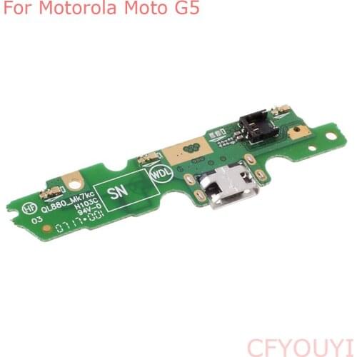 For Motorola Moto G5 Charge Charging Port Dock Connector PCB Board Repair Part