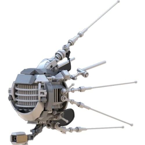 Classic Game Robot Figure High-tech Eyebots Building Blocks DIY Fallouted Eye Robot Model Bricks Toys MOC Children Kids Gift