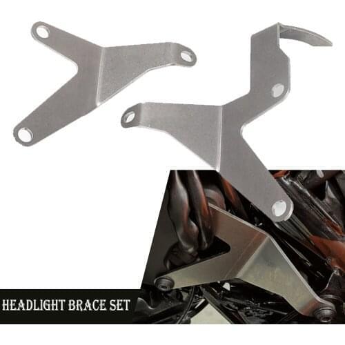 Motorcycle Headlight Reinforcement Bracket Set Neck Brace 390 ADVENTURE Mount Bracke For 390 ADVENTURE 390 ADV 2019 2020 2021