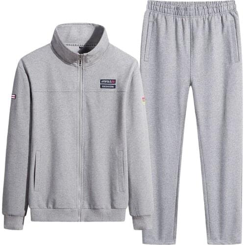 New Mens Sport Suits Tracksuit Sweatshirt Set Casual Loose Men Gym Training Sportswear Running Set 6XL 7XL 8XL