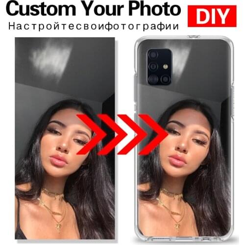Custom Personal Soft Silicone Case for Samsung Galaxy A51 A71 A21s A11 A10 A20e A30 A40 A50 A70 A31 A41 DIY Phone Cover Coque