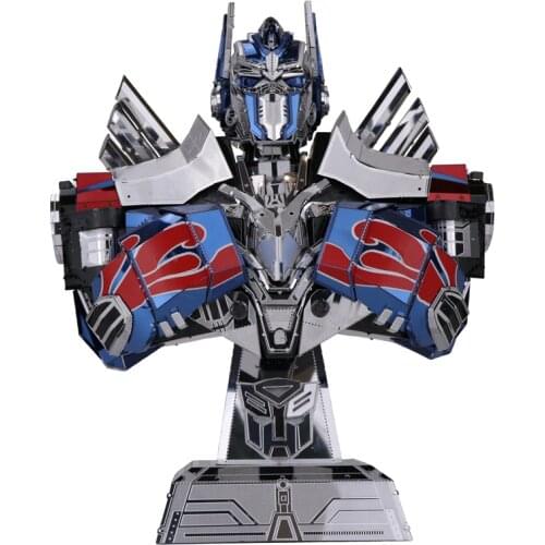MMZ MODEL MU 3D Metal Puzzle The last Knight robot Model Kit YM-L037-DBS DIY 3D Laser Cut Assemble Jigsaw Toys For Adult