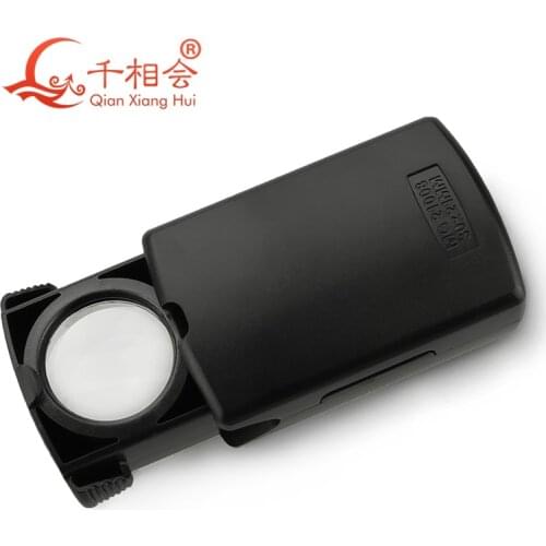 30X Folding Eye Loupe Magnifier Glass Lens Loupe For Jewelry Watch Repair Tools Portable