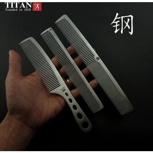 Titan Hair Cutting Tools Comb New Comb Stainless Steel Comb