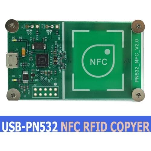 USB PN532 NFC RFID Wireless Reader Writer Mode IC CARD COPYER IC copy RFID copy copyer 13.56MHz RFID