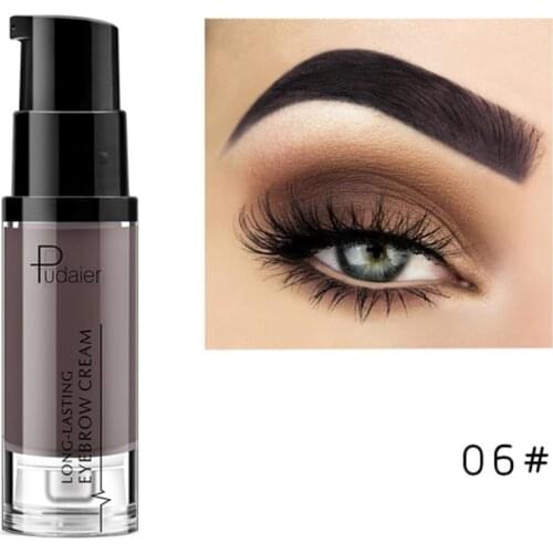 Waterproof Liquid Eyebrow Gel Makeup 6 Colors Long Lasting Natural Eye Brow Enhancer Eyebrow Tint Beauty Makeup Cream Cosmetic