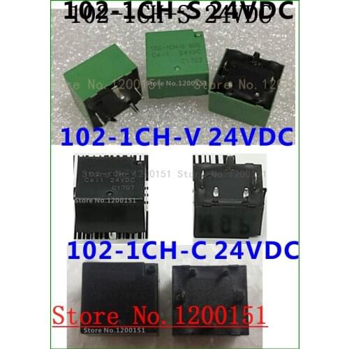 102-1CH-C 12VDC 24VDC 102-1CH-S 12VDC 24VDC 102-1CH-V 12VDC 24VDC relay DIP-5