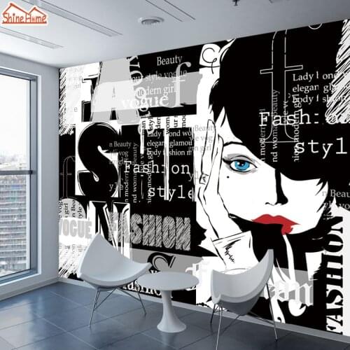 3d Photo Wallpapers for Living Room Wallpaper Vinyl Wall Paper Papers Home Decor Shop Murals Roll Self Adhesive Fashion Girl Art