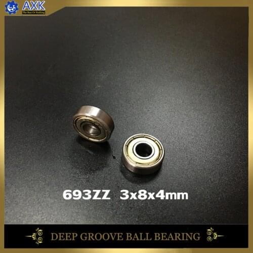 693ZZ Bearing 3*8*4 Mm ( 10 Pcs ) ABEC-7 Miniature Engine 693 ZZ Ball Bearing 619/3ZZ R-830ZZ EMQ Motors Fans 693Z 693 Bearings
