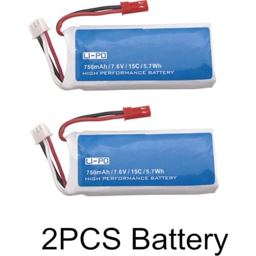 Original battery for Hubsan H216A X4 RC Quadcopter Spare Parts 7.6V 750mAh 15C Battery H216A-04 Spare Parts For H216A Battery