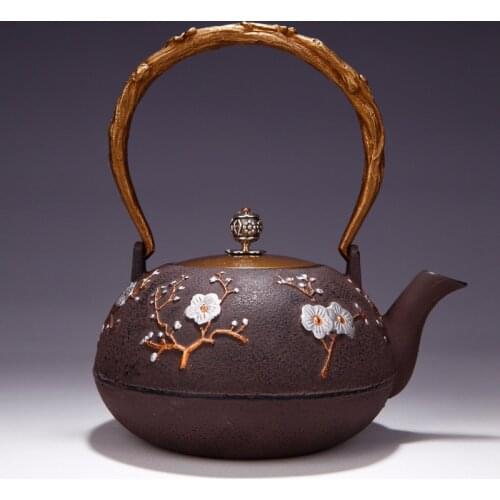 Authentic Japanese imports of technology of iron pot Southern Health old iron pot pot teapot with tea without coating