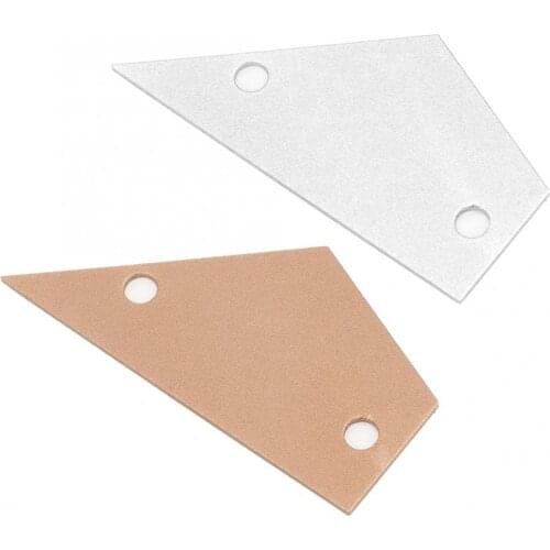 Guitar Bass Fret Leveling Ruler Fret Rocker Fret Level Luthier Tool Stainless Steel Fret Leveling Tool for Acoustic Guitar