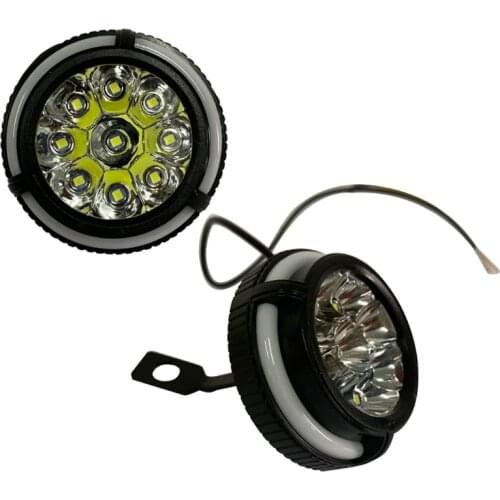Scooters Spotlight Motorcycles Fog Lamp Auxiliary Light Bulb Flash Strobe Light Projector Driving Lamp Changeable